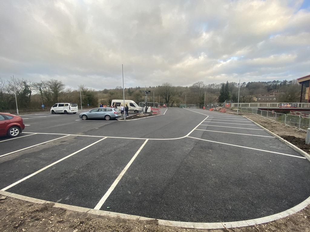 Alton Sport Centre new extended car park (12)