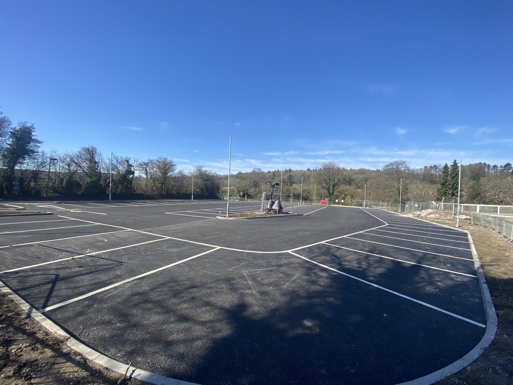 Alton Sport Centre new extended car park (15)